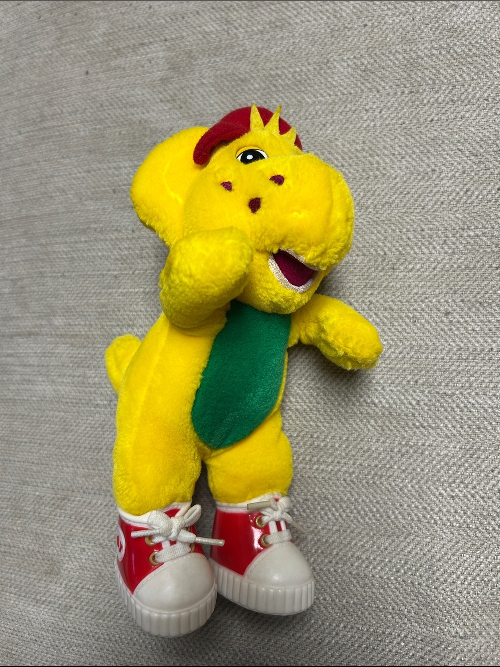 Vintage Barney BJ Yellow Dino Friend